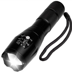 Retractable Outdoor Strong Light Flashlight Long Shot Flashlight