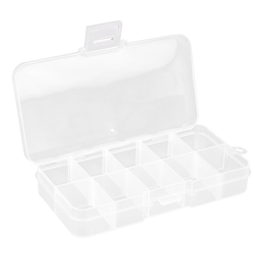 Double Layer Plastic Lure Sorting Box for Fishing Tackle