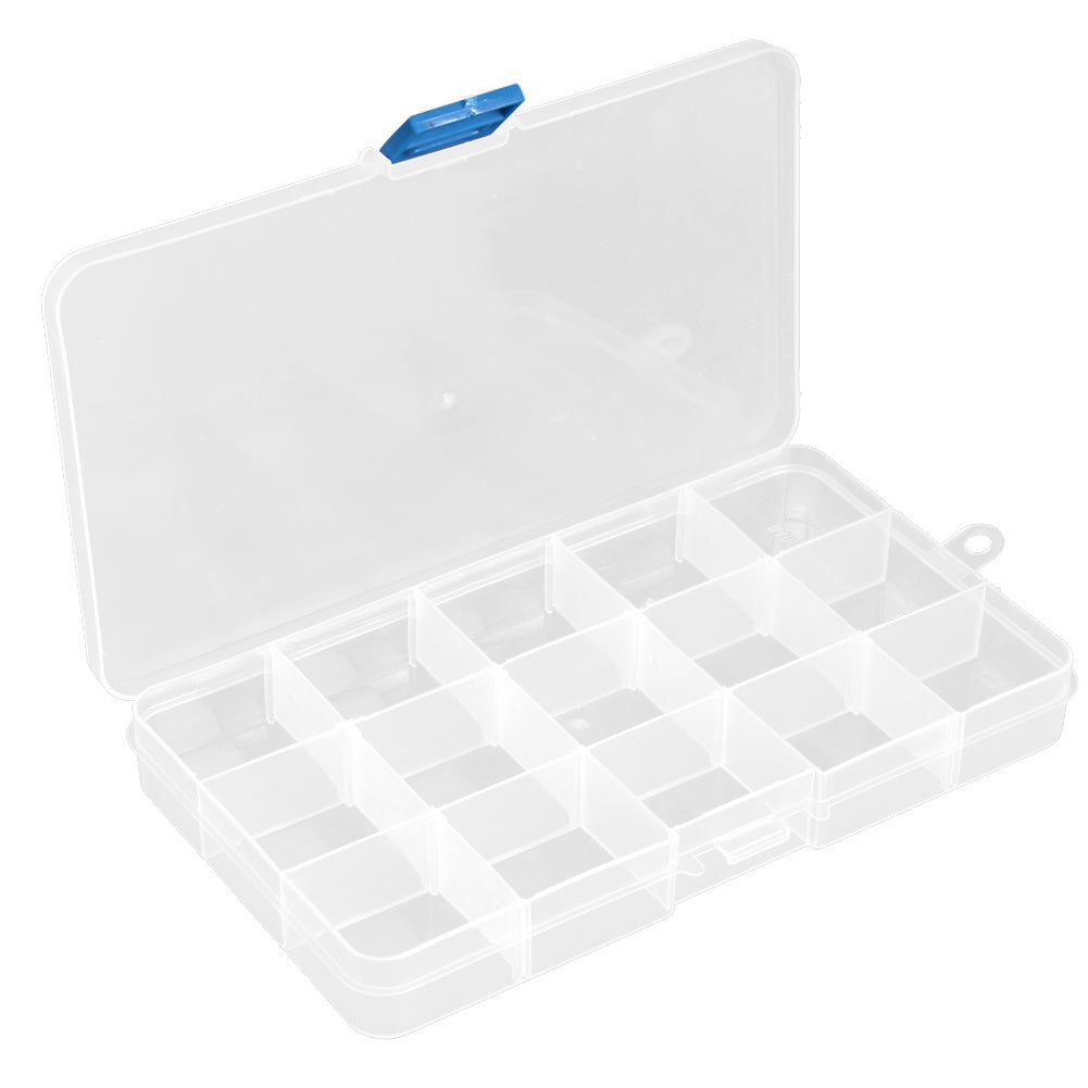 Double Layer Plastic Lure Sorting Box for Fishing Tackle