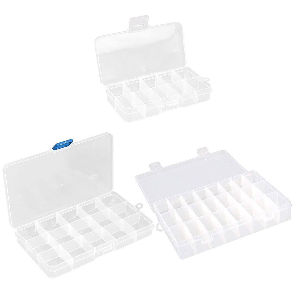 Double Layer Plastic Lure Sorting Box for Fishing Tackle