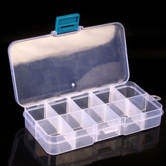 Double Layer Plastic Lure Sorting Box for Fishing Tackle
