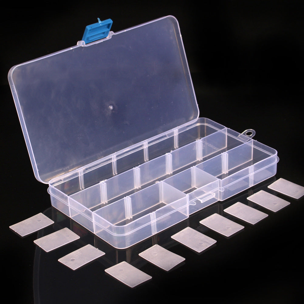 Double Layer Plastic Lure Sorting Box for Fishing Tackle