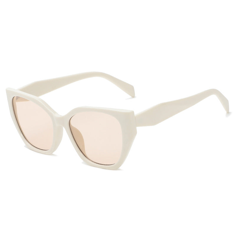 Cat Eye Sunglasses UV400 Men Clear Lens Sun Glasses For Women