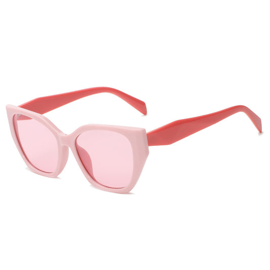 Cat Eye Sunglasses UV400 Men Clear Lens Sun Glasses For Women