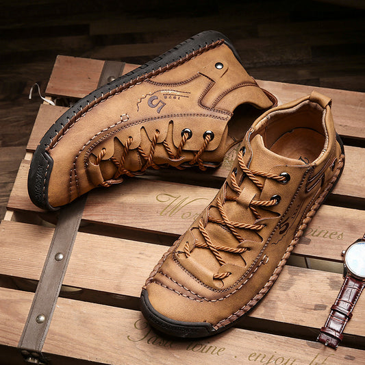 Men's Casual Lightweight Ankle Boots Walking Sneakers
