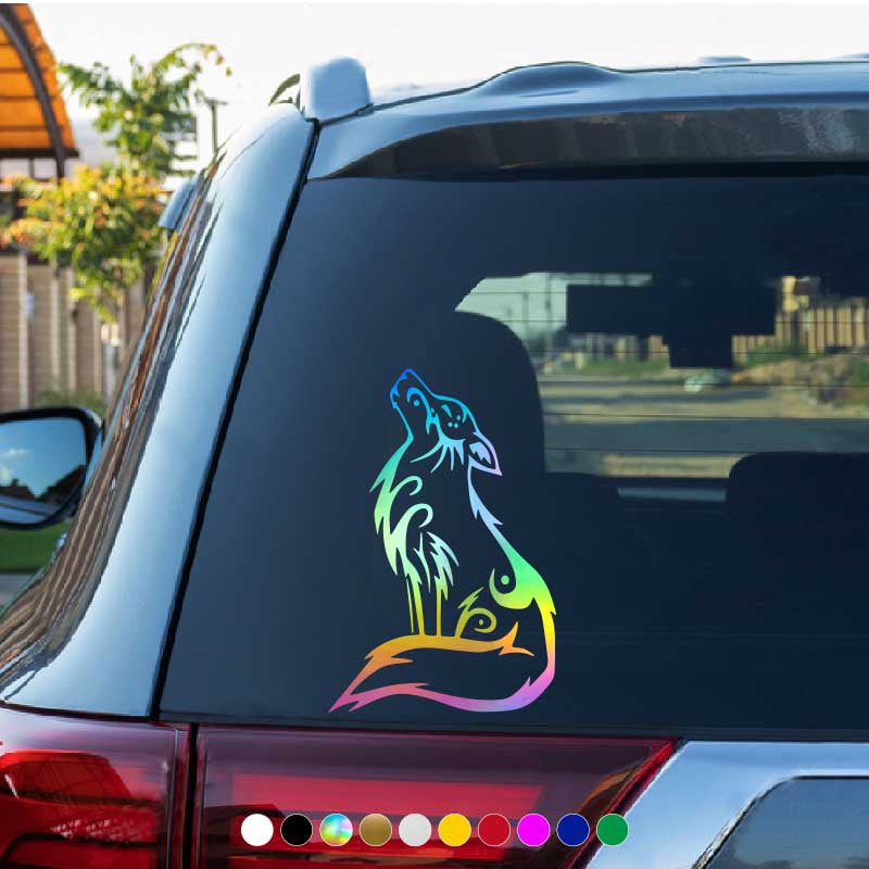 WOLF Car Stickers Waterproof Vinyl Decal Car Styling