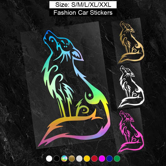 WOLF Car Stickers Waterproof Vinyl Decal Car Styling