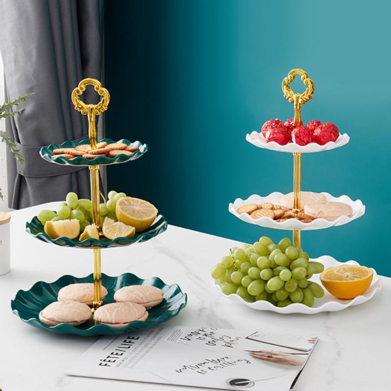 3 Tier Cake Stand for Dessert Display and Serving - Cupcakes, Cookies