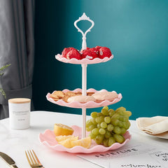 3 Tier Cake Stand for Dessert Display and Serving - Cupcakes, Cookies