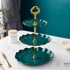 3 Tier Cake Stand for Dessert Display and Serving - Cupcakes, Cookies