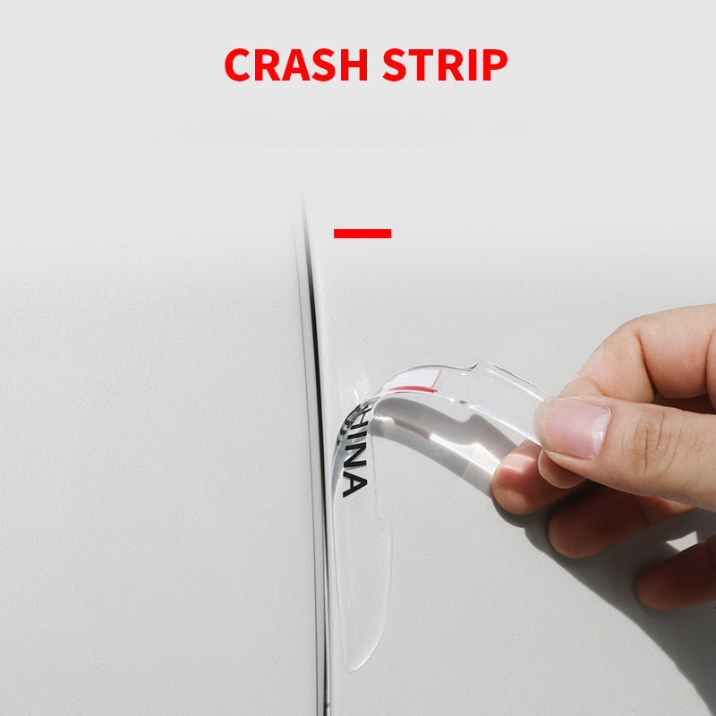 4PCS Car Door Anti Collision Protector Bar Side Edge Protection Guards
