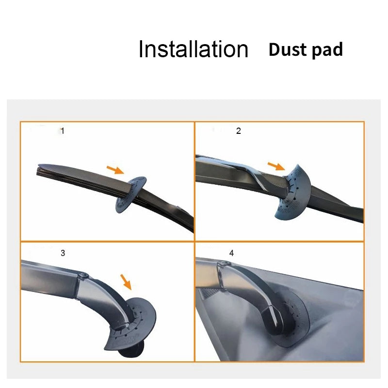 Car Wiper Arm Protective Cover Windshield Wiper Sleeve Dustproof Pad