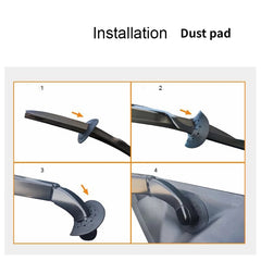 Car Wiper Arm Protective Cover Windshield Wiper Sleeve Dustproof Pad