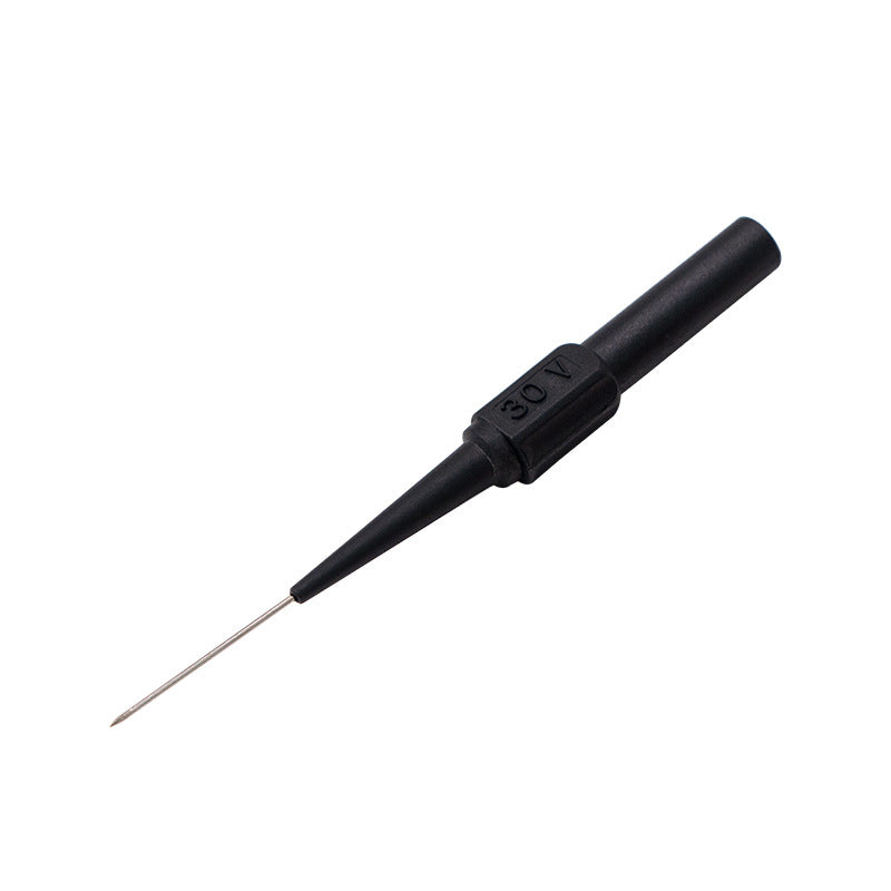30V Multimeter Test Lead Extension Cord Back Piercing Needle Tip Probe