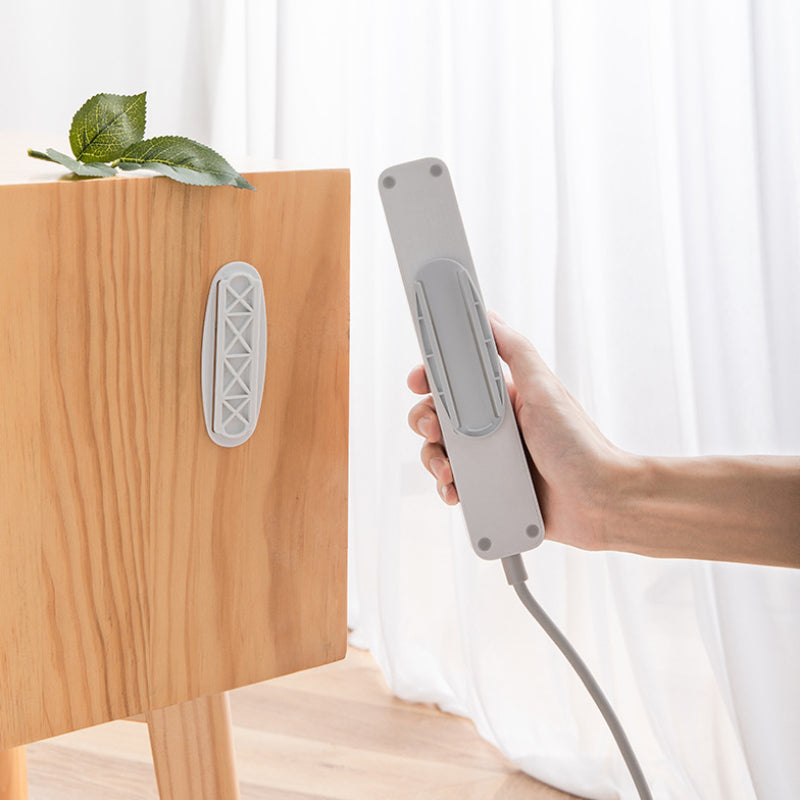 Self Adhesive Wall Mounted Power Outlet Holder No Punching Required