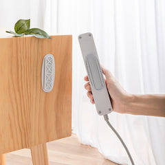 Self Adhesive Wall Mounted Power Outlet Holder No Punching Required