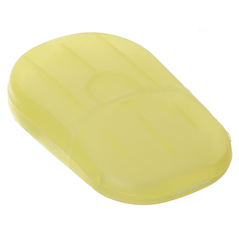 Travel Disposable Soap Sheets Boxed Paper Portable Hand Washing Mini Soap