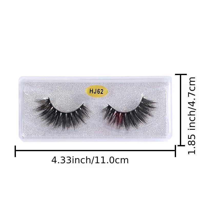 30 Pairs 3D Mink Lashes Fluffy Full False Eyelashes Pack Makeup Bulk