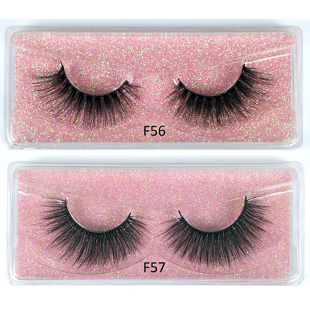 30 Pairs Fluffy 3D Mink Lashes - Long Lasting False Eyelashes