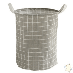 Waterproof Cotton Linen Storage Basket for Clothing and Toy