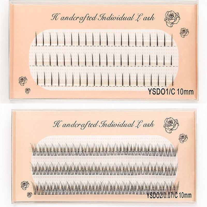 Natural Fishtail Cartoon Fairy Eyelashes Extension