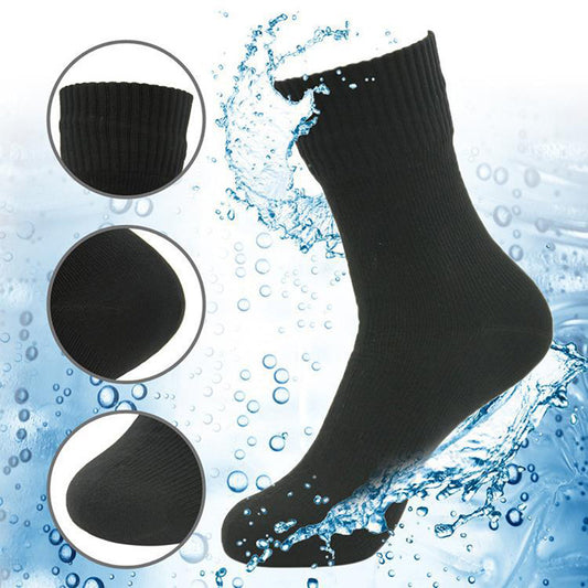 1pair Waterproof Sports Socks for Outdoor Adventure