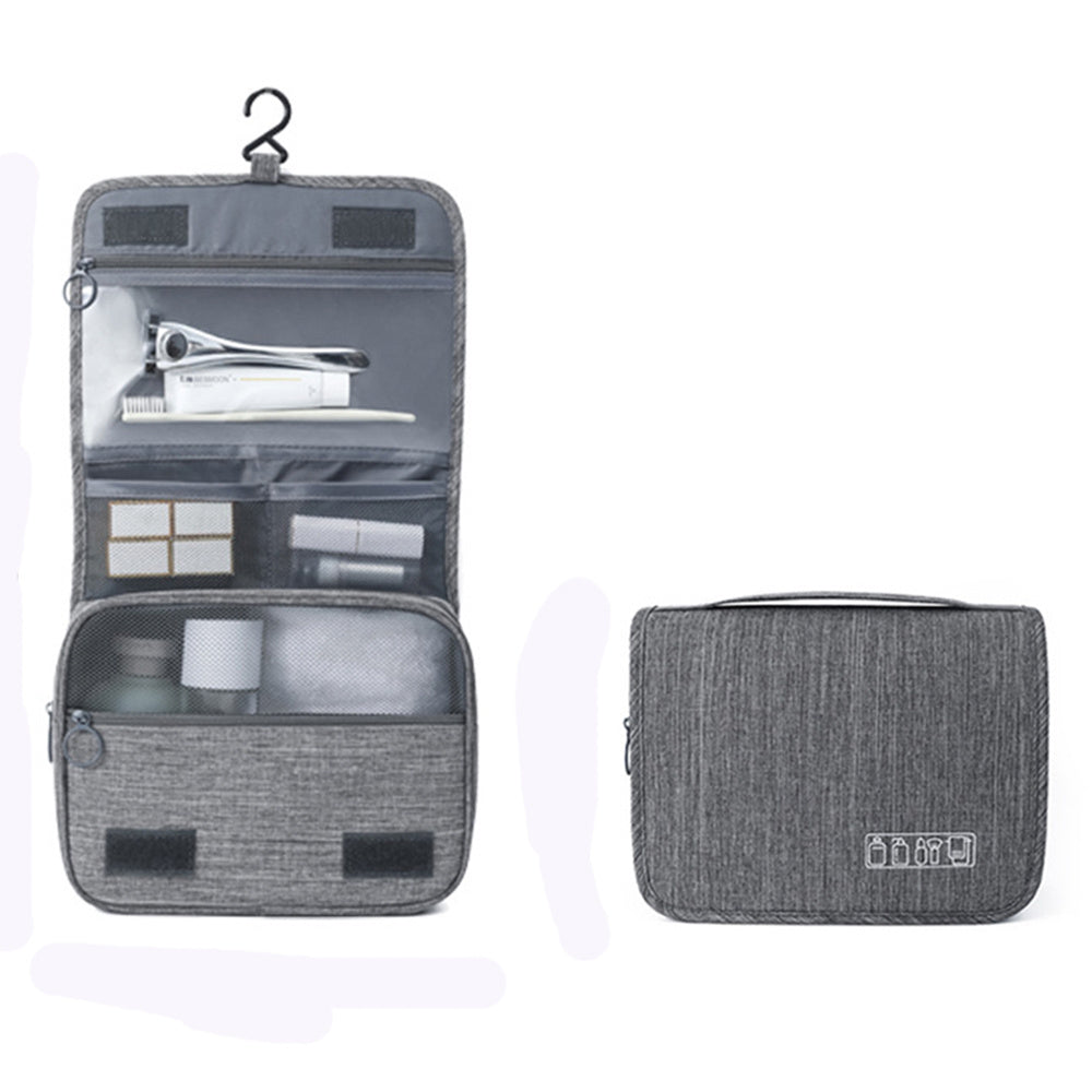 Large Capacity Hanging Toiletry Bag for Organized Travel