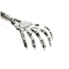 Retractable Back Scratcher Stainless Steel Horn Massager