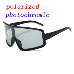 Photochromic Wrap Around Sports Sunglasses for Women Men