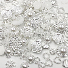 100pcs 6-20mm Beads Slime Charms Plastic Jewelry DIY Hair Accessories Y2K