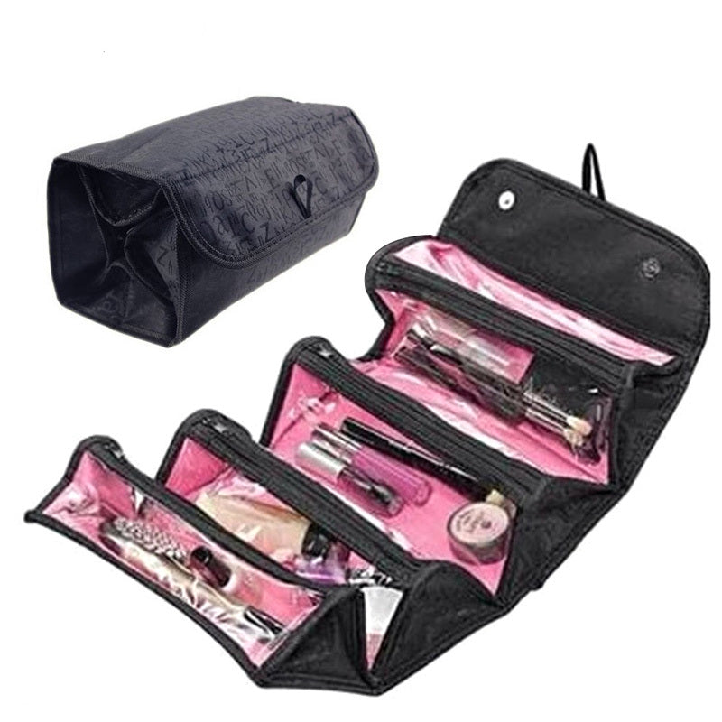 Large Capacity Travel Cosmetic Bag Storage Box Portable Organizer