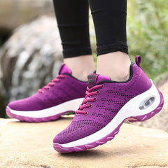 Breathable Mesh Air Cushion Running Sneakers