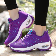 Breathable Mesh Air Cushion Running Sneakers