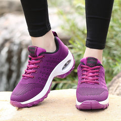 Breathable Mesh Air Cushion Running Sneakers
