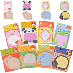 Animal Sticky Notes Pads 16 Pads 240 Sheets School Supplies