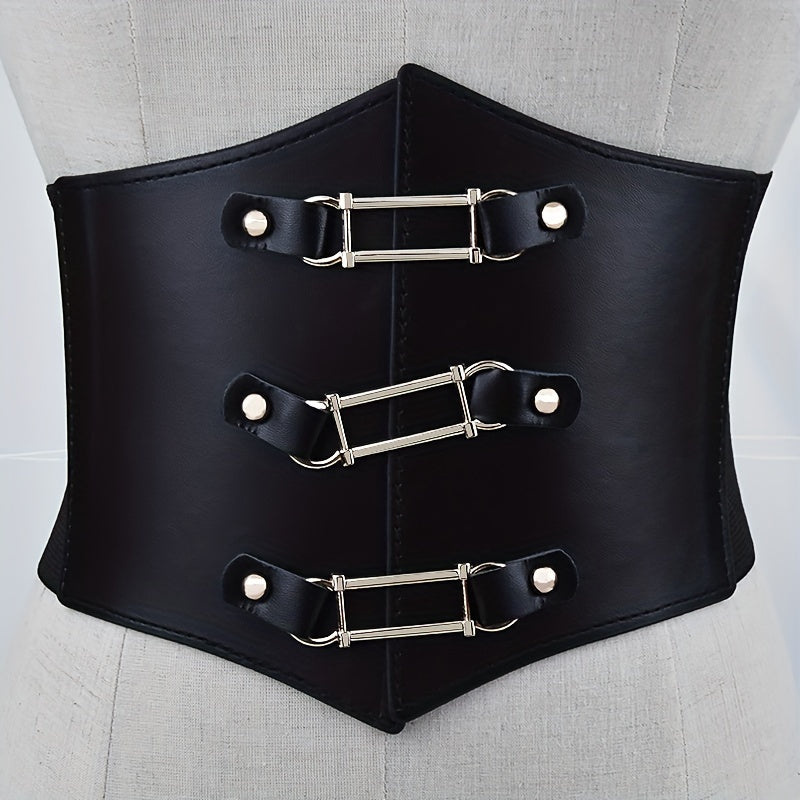 Heart Elastic Cinch Waist Belt Shirt Accessory