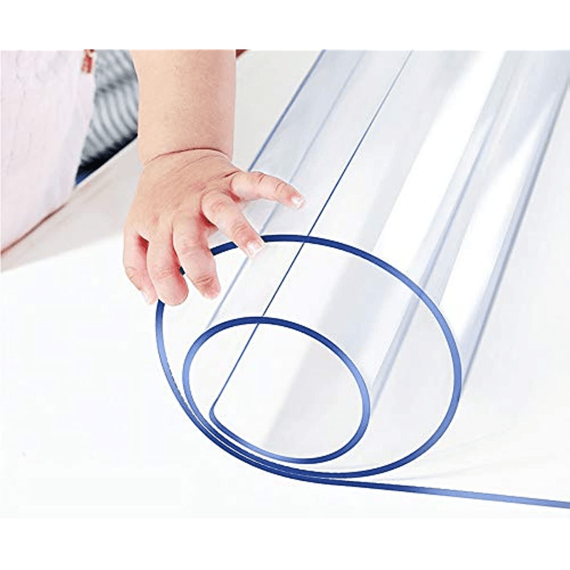Clear PVC Table Protector Office Desk Blotter Mat Anti Scratch Transparent Cover
