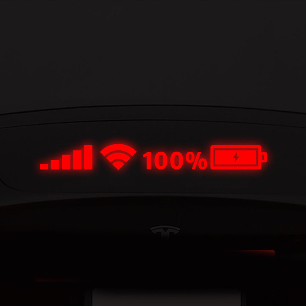 Colorful Reflective Wifi Level Stickers for Your Car