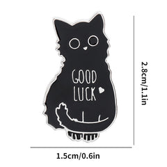 Good Luck Cat Brooch