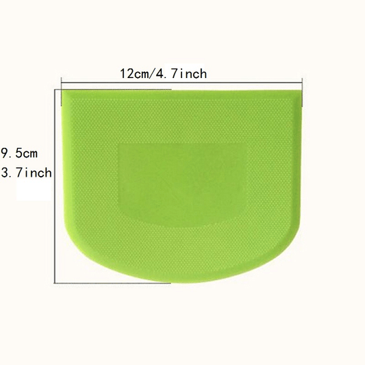 Plastic Cake Cream Spatula Dough Butter Scraper Baking Tool