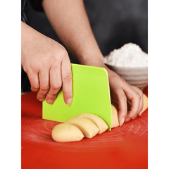 Plastic Cake Cream Spatula Dough Butter Scraper Baking Tool