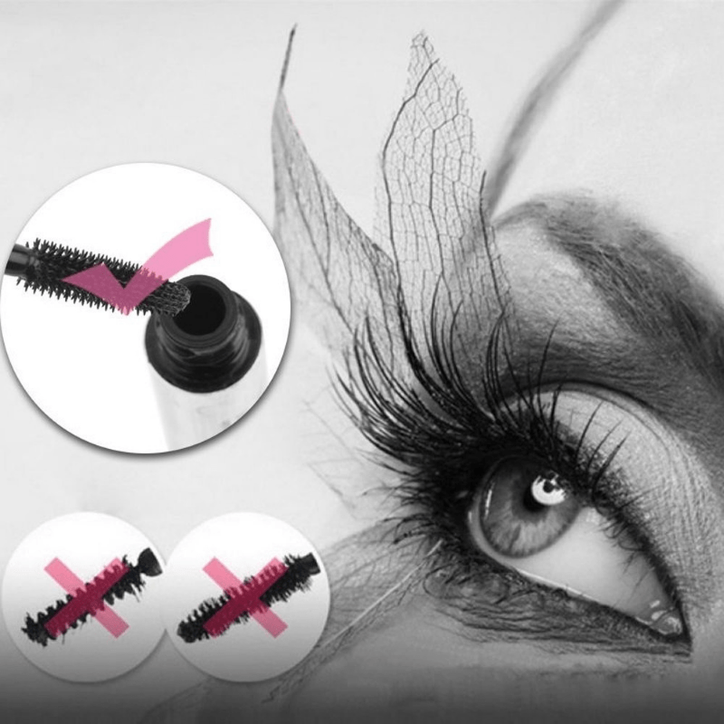 Waterproof Lengthening Mascara with Silicone Brush Head