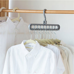 Space-Saving Clothes Hanger for Clothing Stores