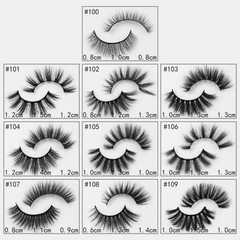 3D Mink Lashes Full Strip Cruelty Lash Makeup