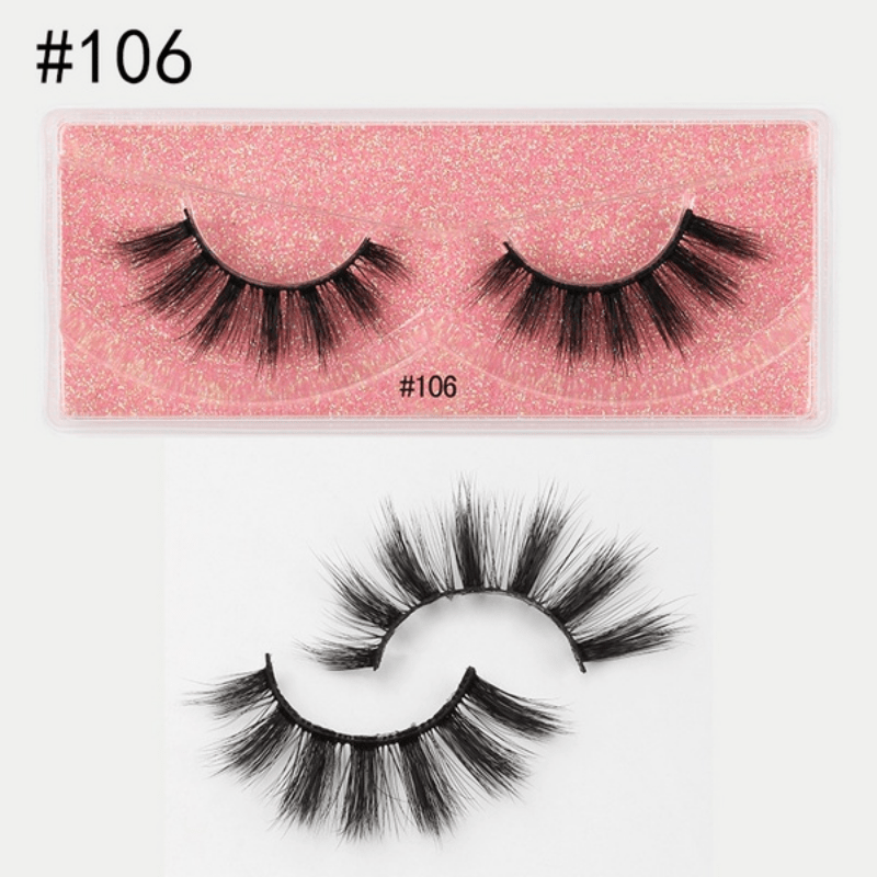 3D Mink Lashes Full Strip Cruelty Lash Makeup