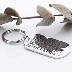 Inspirational Encouragement Keychain Always Remember You Are Braver