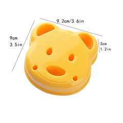 Bear Shaped Cutter Mold for Fun Meals