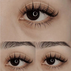 Natural Slender False Eyelashes Reusable Wispy Extension Makeup Tool