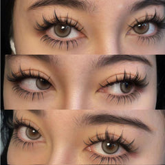 Natural Slender False Eyelashes Reusable Wispy Extension Makeup Tool