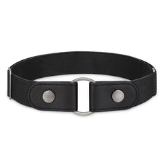 Women's No Buckle Invisible Stretch Belt Adjustable Elastic Buckle